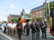 Reprsentation du 12e de Ligne au monument de Vis