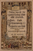 la Bible traduite en allemand