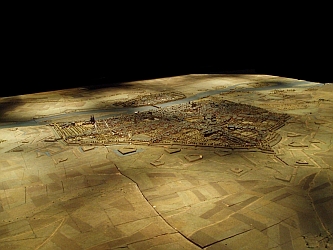 Maastricht, maquette en 1745