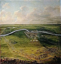 Maastricht, positions franaise le 26-6-1673