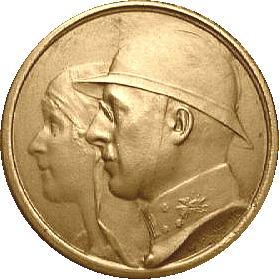 Albert et Elisabeth, souverains de Belgique