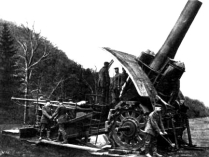 canon allemand de 420 en campagne
