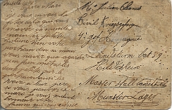 carte postale familiale envoye  un prisonnier vistois