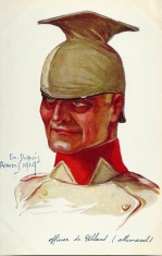 allemagne officier des uhlans
