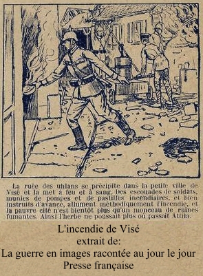 l'incendie de Vis