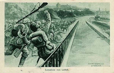attaque de Lige en 1914