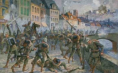 attaque de Lige en 1914