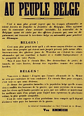 l'ultimatum allemand