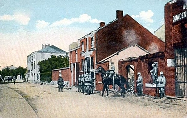 le 147e regiment de ligne allemand  Vis en 1914
