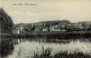 Vis 1914, panorama des ruines