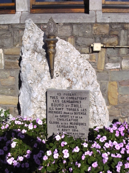 le monument  Bouko et Thill en 2010