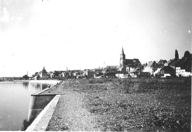 Vis en 1940 vue depuis Souvr,archives Marc Poelmans