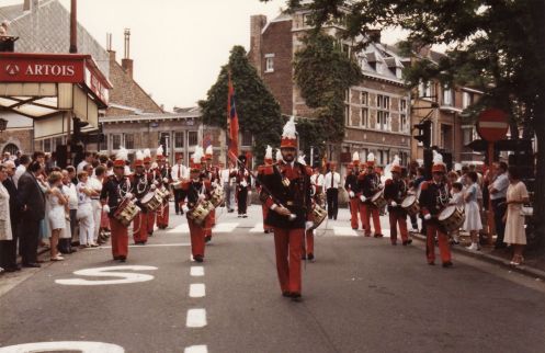Corps des tambours des Francs Arquebusiers 1985