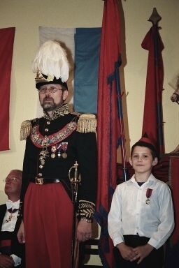 Alain Woolf et un cadet