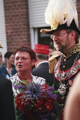 Alain Woolf, Empereur et Roy du tir, et son pouse Christine