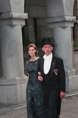 Pierrot Kinet et sa fille