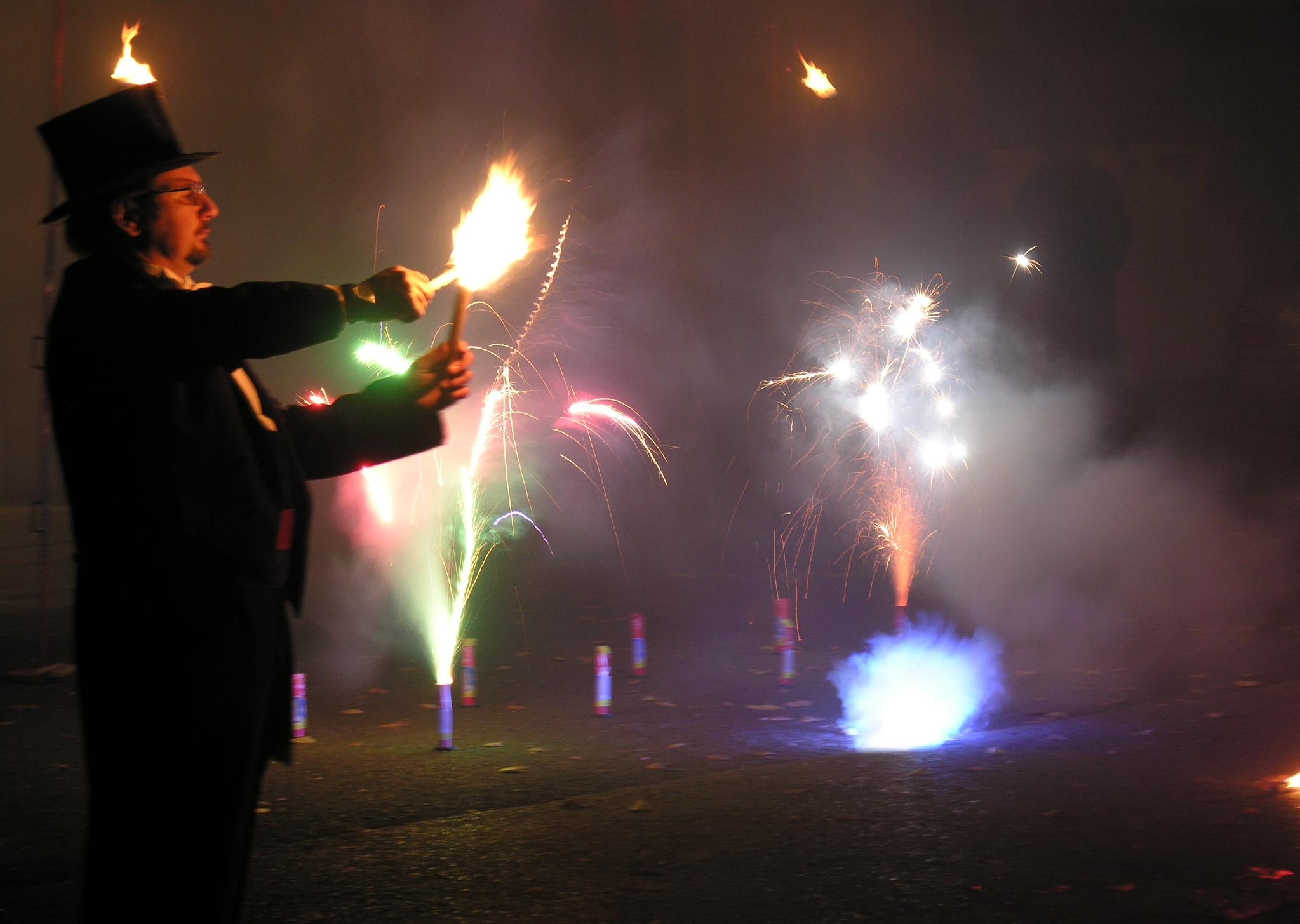 Le Capitaine des Mousquetaires devient artificier