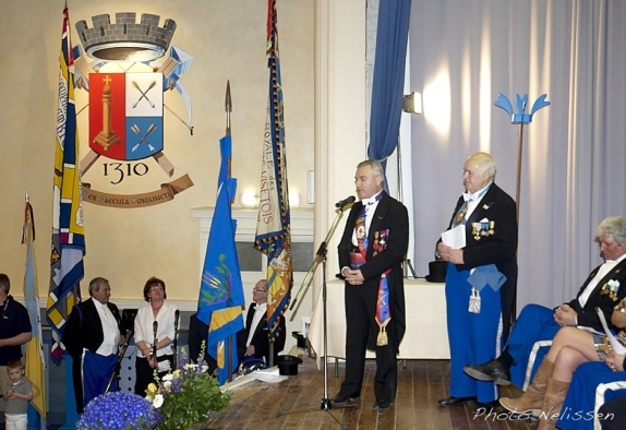 le discours de Didier Kinet, Gnral-Prsident des Francs Arquebusiers lors de la sance acadmique des Arbaltriers de Vis