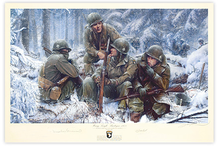 les américains à Bastogne, "Hang Tough, Bastogne 1944" by John D. Shaw