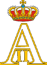 Monogramme royal Albert II de Belgique