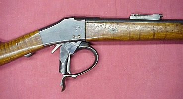 fusil comblain pontet descendu, culasse ouverte