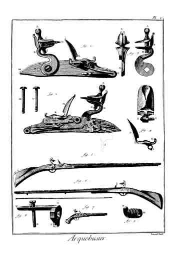 Planche diderot d'Alembert Arquebusier