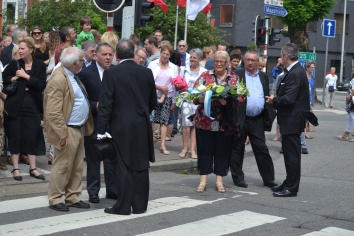 Le nouveau monument  Bouko et Thill, 6 juillet 2014