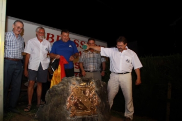Pierre Offerman, Yves Closset, Dany Wathelet, Alain Troquet et Marc Poelmans