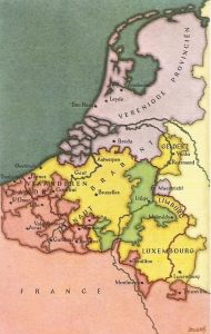 la Belgique et les Pays Bas en 1680, documents Historia collection M. Poelmans