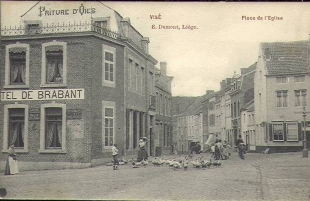 Htel de brabant et oies en rue