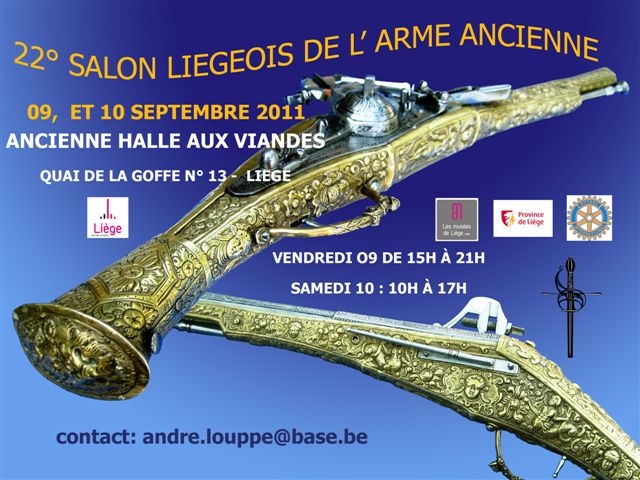 salon des armes anciennes de Lige