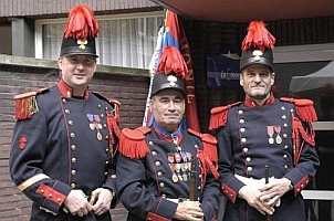 Escorte de St Martin; Michel Belly, Jean malaise, Jacques Bailly