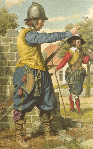arquebusiers du 16e sicle