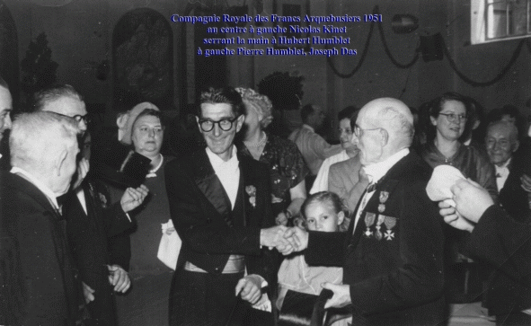 1951 Nicolas Kinet, Hubert Humblet, Pierre Humblet, Joseph Das