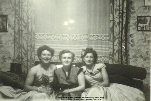Mariette, Rosine Kinet et Augusta Poelmans