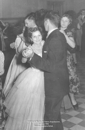 Bal  l'Alliance en 1954 Augusta et Marcel Poelmans-Delhet