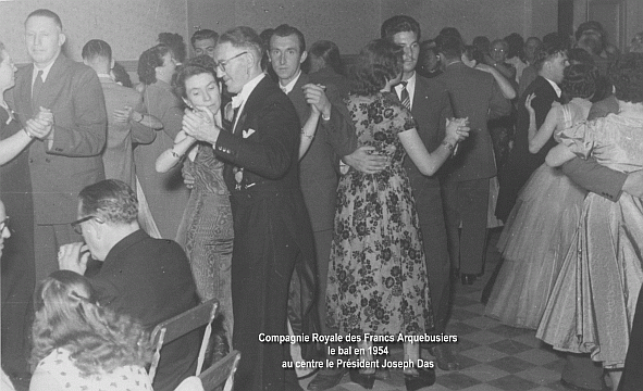 Bal  l'Alliance en 1954 Joseph Das