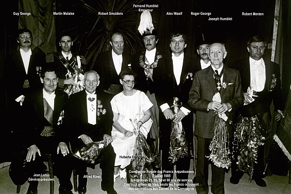 Guy George,Martin Malaise,Robert Smulders,Fernand Humblet,Alex Woolf,Roger Georges,Joseph Humblet,Robert Menten,Jean Lottin,Alfred Kinet,Huberte Franois-Nizet,