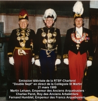 mission de la RTBF Double 7  Vis le 21-3-1989