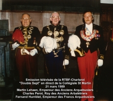 mission de la RTBF Double 7  Vis le 21-3-1989