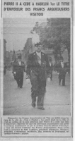 Hadelin Woolf 1re sortie comme Empereur