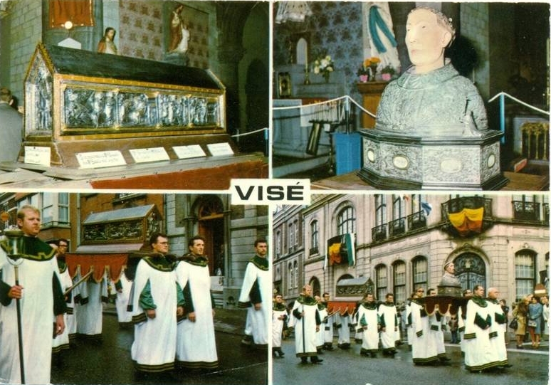 La Chssse et le buste de St Hadelin, la compagnie ND de Lorette