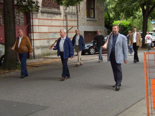 Mousquetaires des Francs Arquebusiers de Vis le samedi 5 juillet 2003