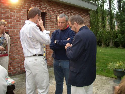 Rveil chez Alain Woolf juillet 2003