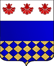 Armoiries d'Halen Daneau Capitaine des Harquebusiers de Vis en 1580  Marc Poelmans