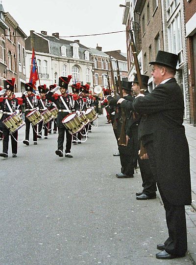 Salut des Mousquetaires aux Tambours
