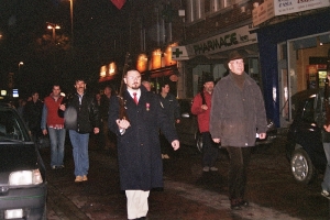 les mousquetaires le samedi en novembre 2004, le Capitaine Marc Poelmans et le Capitaine-adjoint Andr Schneider