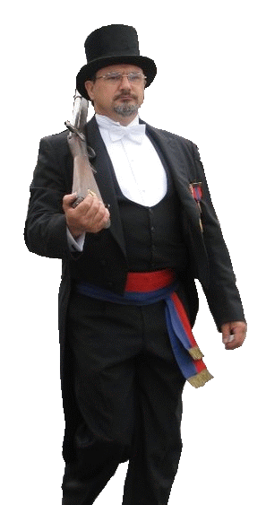 Le Capitaine marc Poelmans, commandant de la garde des mousquetaires