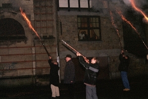 salve de mousquets le samed soir