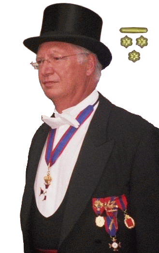 Guy George, capitaine-commandant des Francs Arquebusiers